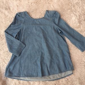 COPY - The Great | Chambray Loose fit blouse Sz 0